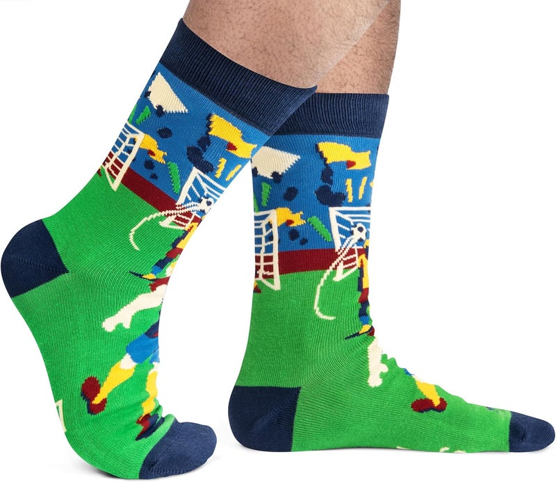 Lavley Funny Socks for Sports Fans and Players - Cool Novelty Gifts for Men, Women, & Teens - Image 2